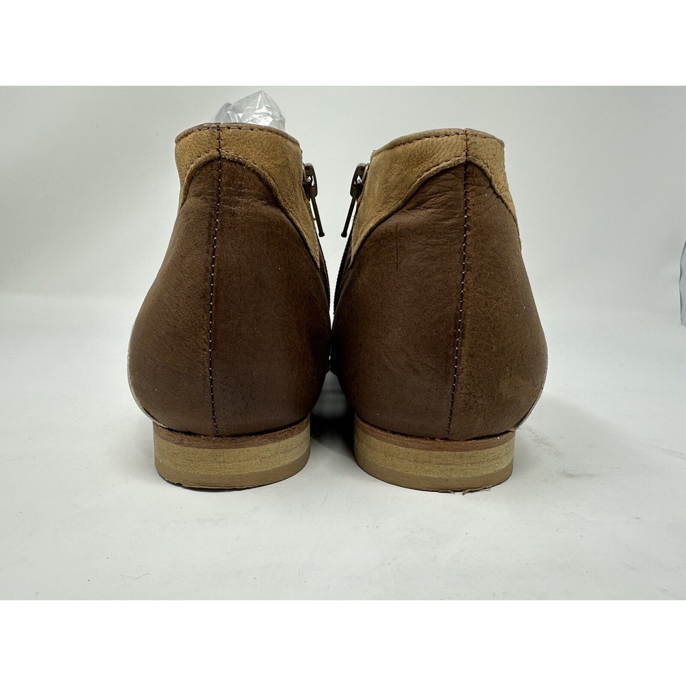 Free People Desert Rider Tan Brown Ankle Boots Booties Size 38 8 - Flaw - Picture 6 of 14